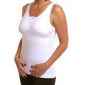 BREAST CANCER DMX Post Surgical  Camisole 2 drainage tube pouches XS (S-4/6)